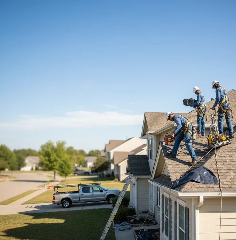 Roof Repair in Robbins